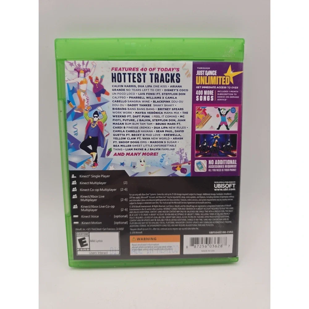 Ubisoft Just Dance 2019 - Standard Edition (Xbox One, 2018)